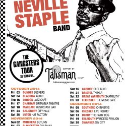 Neville Staple Band Gangsters Tour Poster