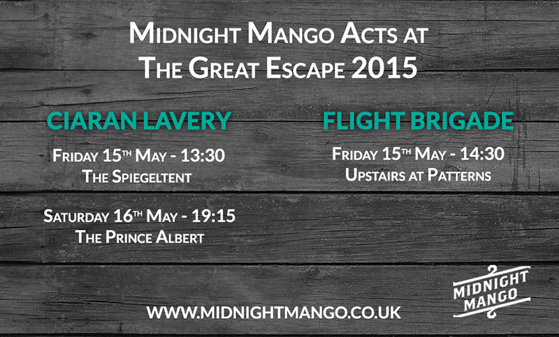 Great Escape 2015 Timings